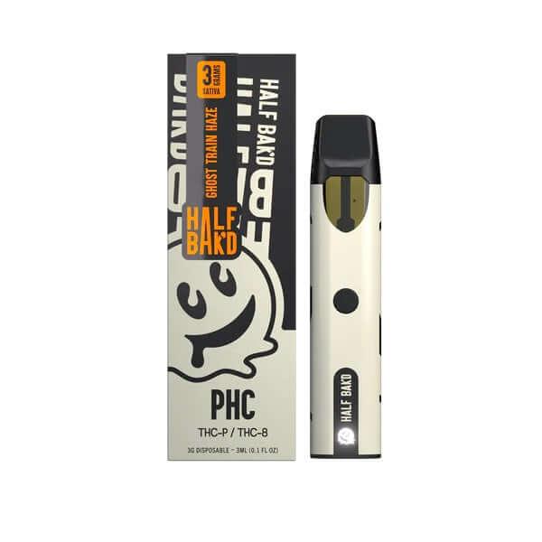 Half Bak'd Ghost Train Haze - 3G PHC Disposable (Sativa) Best Sales Price - Vape Pens