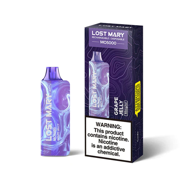 Grape Jelly Lost Mary MO5000 Disposable Vape Kit 5000 Puffs 13.5ml Best Sales Price - Disposables