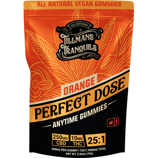 Tillmans Tranquils Orange 260mg Gummies – 25:1 Best Sales Price - Gummies