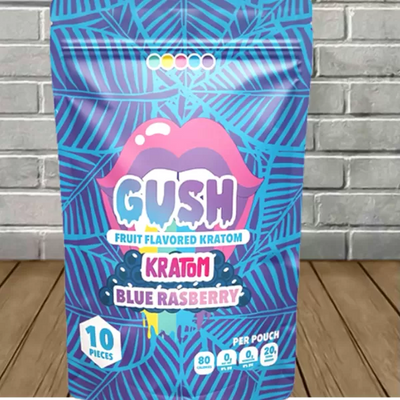 Gush Fruit Flavored Kratom Extract Gummies 200mg Best Sales Price - Kratom