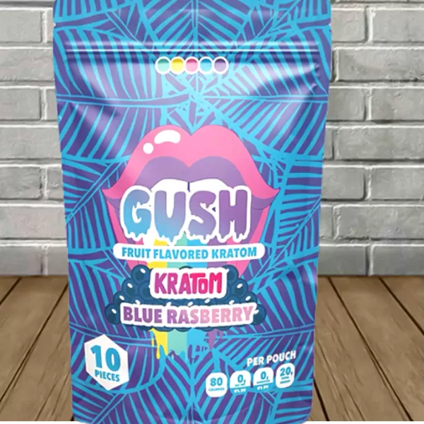 Gush Fruit Flavored Kratom Extract Gummies 200mg Best Sales Price - Kratom