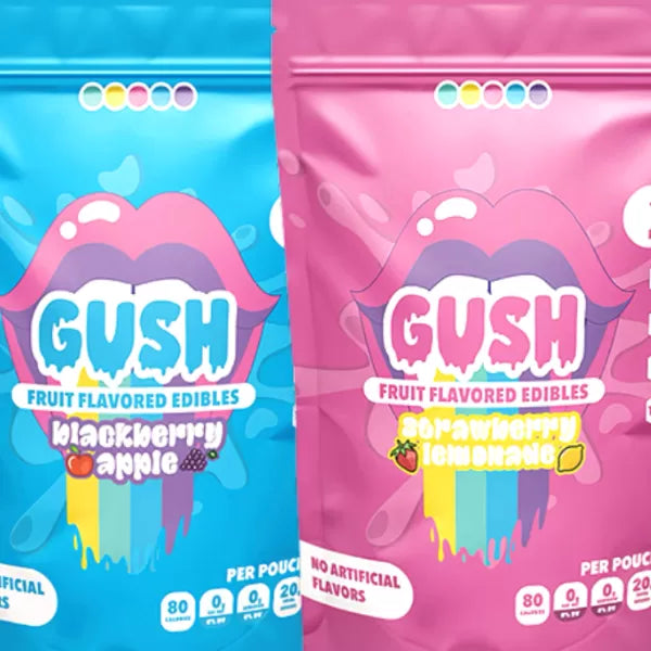 Gush Fruit Flavored THCa Gummies 2000mg Best Sales Price - Gummies