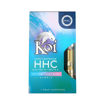 Koi CBD HHC Vape - Cotton Candy Kush HHC Blend Cartridge 1g Best Sales Price - Vape Cartridges