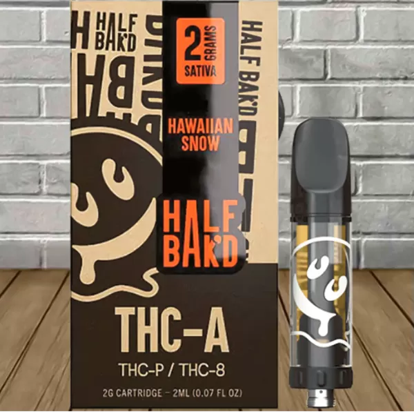 Half Bak’d THCa | THCP | D8 Vape Cartridge 2g Best Sales Price - Vape Cartridges