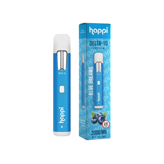 Happi Blue Dreams Delta 10 Disposable (2g) Best Sales Price - Vape Pens