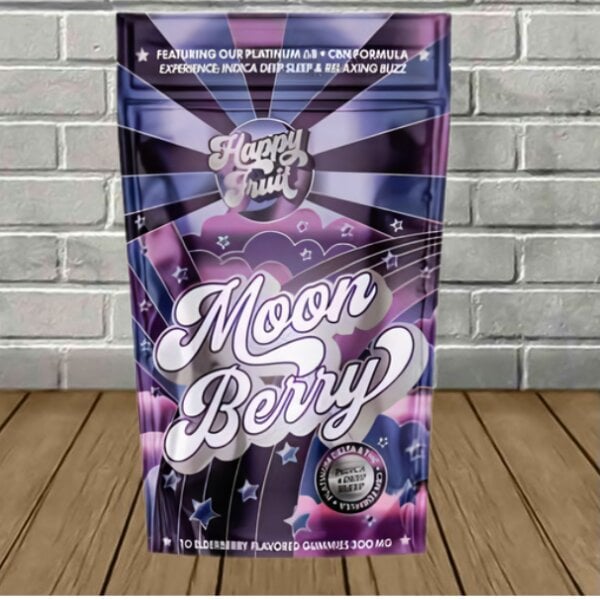 Happy Fruit Moon Berry Gummies Delta 8 THC | CBN Best Sales Price - Gummies