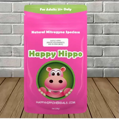 Happy Hippo Ghost Hippo-White Vein Borneo Best Sales Price - Edibles