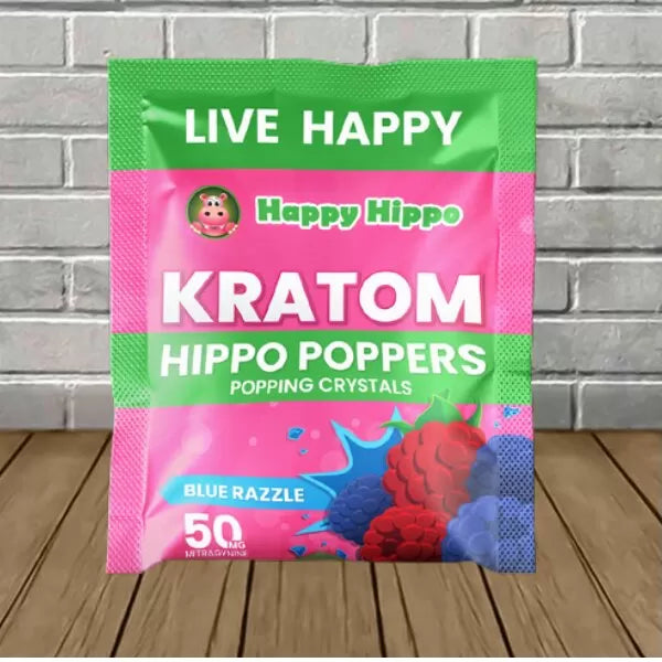 Happy Hippo Kratom Extract Hippo Poppers Popping Crystals Best Sales Price - Kratom