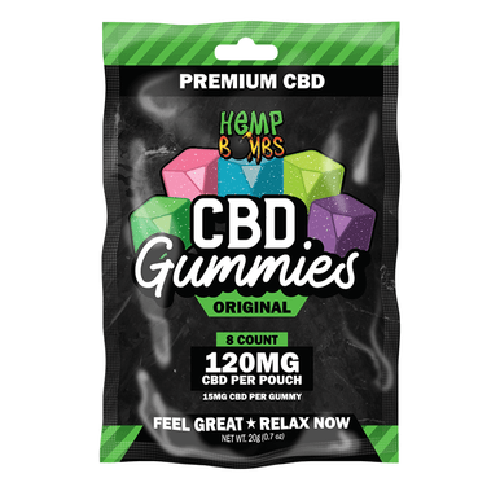 Hemp Bombs - CBD Edible - Original Gummies - 120mg-1500mg Best Sales Price - Gummies