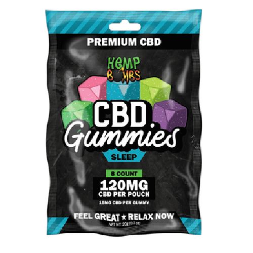Hemp Bombs - CBD Edible - Sleep Gummies - 120mg-1500mg Best Sales Price - Gummies