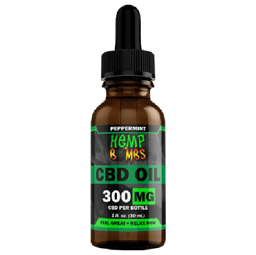 Hemp Bombs - CBD Tincture - Broad Spectrum Peppermint Oil - 300mg-5000mg Best Sales Price - Tincture Oil