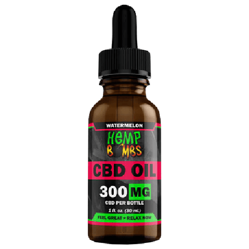 Hemp Bombs - CBD Tincture - Broad Spectrum Watermelon Oil - 300mg-5000mg Best Sales Price - Tincture Oil