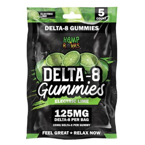 Hemp Bombs Electric Lime Burst Delta 8 Gummies Best Sales Price - Gummies