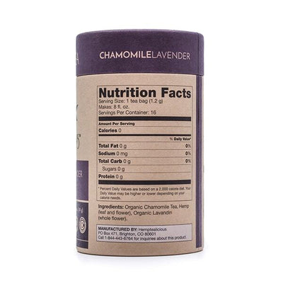 Pure Hemp Tea – Chamomile Lavender Flavor Best Sales Price - Edibles