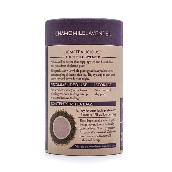 Pure Hemp Tea – Chamomile Lavender Flavor Best Sales Price - Edibles