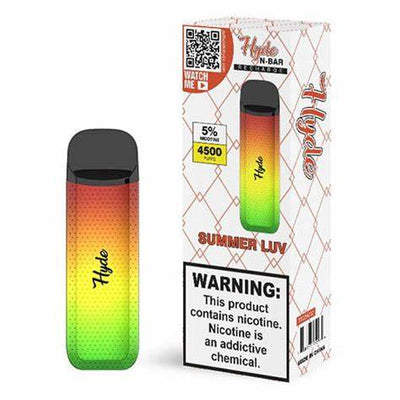 Hyde N Bar Summer LUV Rechargeable 4500 Best Sales Price - Disposables