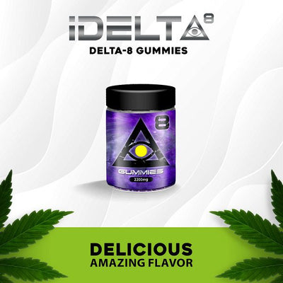 iDELTA Black Hole Delta 8 Gummies 2200mg (20 Pack) 110mg per gummy Best Sales Price - Gummies