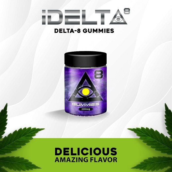 iDELTA Black Hole Delta 8 Gummies 2200mg (20 Pack) 110mg per gummy Best Sales Price - Gummies