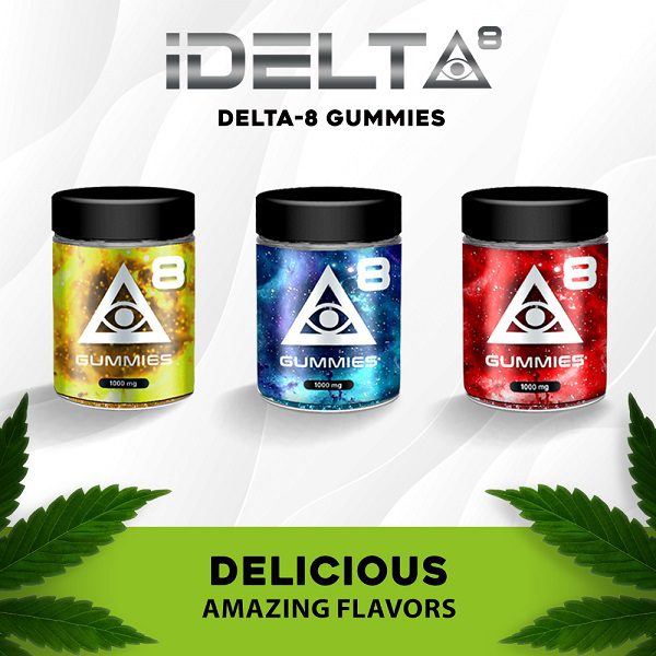 iDELTA8 Delta 8 Gummies 20ct – 50mg Per Gummy Best Sales Price - Gummies