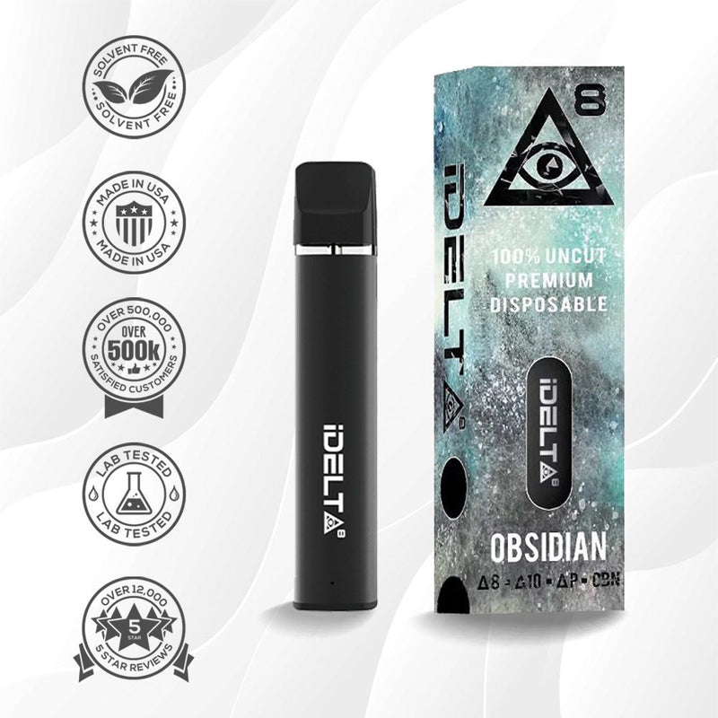 iDELTA8 Obsidian Blend Disposable | Delta 8 | THCP | Delta10 | CBN Best Sales Price - Vape Pens