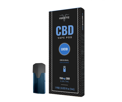 IGNITE CBD Pod Original Unflavored Best Sales Price - Vape Cartridges