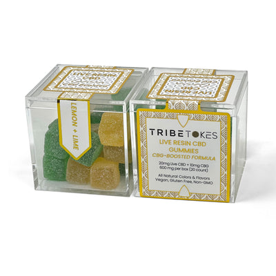 TribeTokes Live Resin CBD Gummies | 600MG | CBG-Boosted Formula Best Sales Price - Gummies