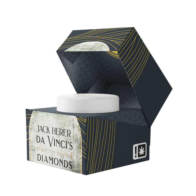Mellow Fellow da Vinci’s Clarity Blend 2g Diamonds Jack Herer Best Sales Price - CBD