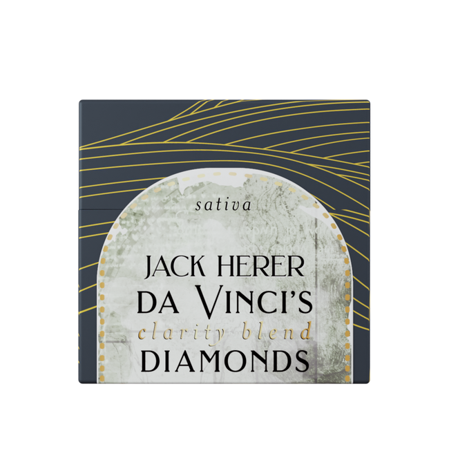 Mellow Fellow da Vinci’s Clarity Blend 2g Diamonds Jack Herer Best Sales Price - CBD