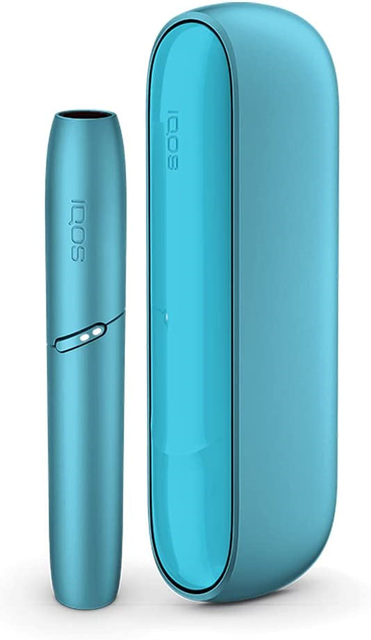 IQOS ORIGINALS DUO Kit, Turquoise - Heat Not Burn Device Alternative to Smoking Heated Tobacco Best Sales Price - Vape Kits