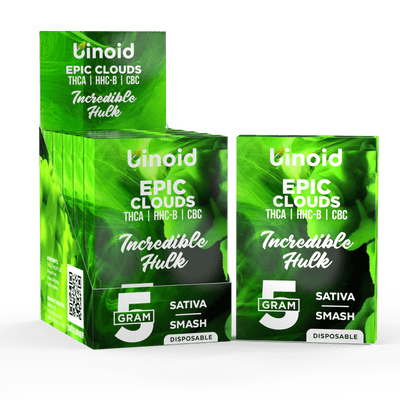 Epic Clouds 5 Gram Disposable Vape – Incredible Hulk Best Sales Price - Vape Pens