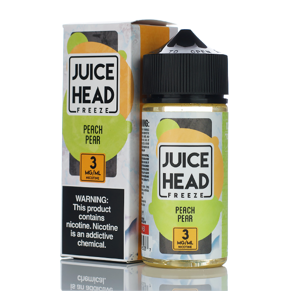 Juice Head Freeze E-Liquid Peach Pear 100ml Best Sales Price - eJuice
