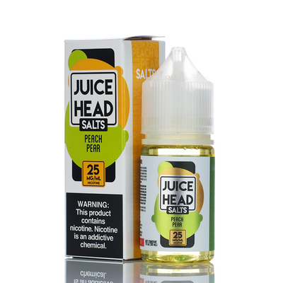 Juice Head TFN Salts Peach Pear 30ml Best Sales Price - Salt Nic Vape Juice
