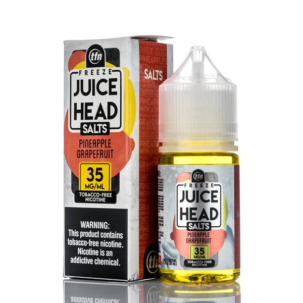 Juice Head Freeze E-Liquid No Nicotine Vape Juice 100ml (Pineapple Grapefruit Freeze) Best Sales Price - eJuice