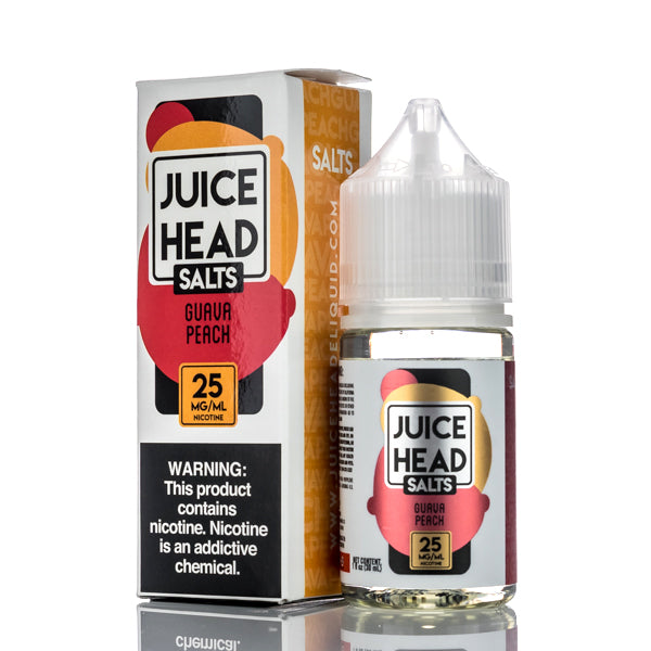 Juice Head Salts Guava Peach 30ml Best Sales Price - Salt Nic Vape Juice