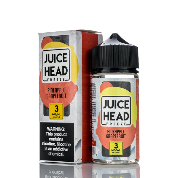 Juice Head Freeze E-Liquid Pineapple Grapefruit Freeze 100ml Best Sales Price - eJuice