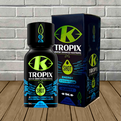 K-Tropix Kratom Enhanced Nootropic Extract Shot 15ml Best Sales Price - CBD