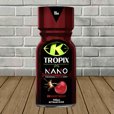 K-Tropix Nano-Enhanced Liquid Kratom Extract Shot 10ml Best Sales Price - CBD