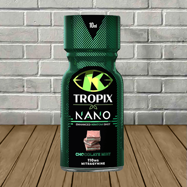 K-Tropix Nano-Enhanced Liquid Kratom Extract Shot 10ml Best Sales Price - CBD