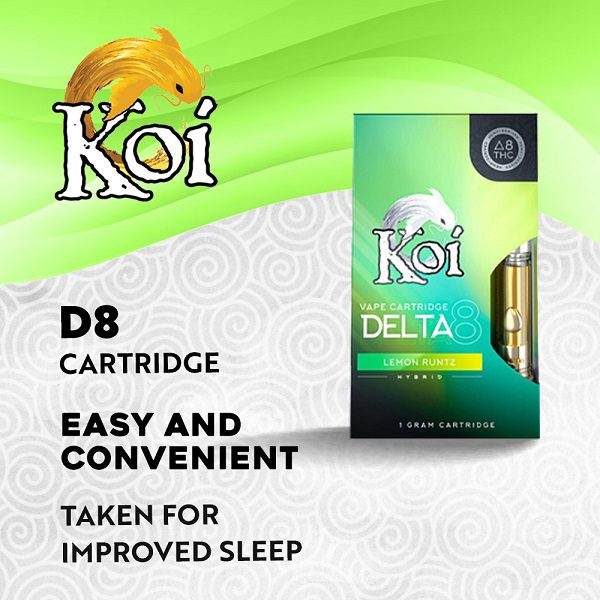 Koi Delta 8 THC Vape Cartridges 1G Best Sales Price - Vape Cartridges