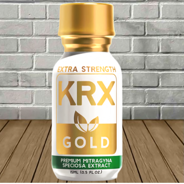 KRX Gold Extra Strength Kratom Extract Shot 15ml – TenVape