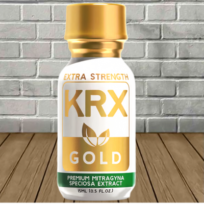 KRX Gold Extra Strength Kratom Extract Shot 15ml Best Sales Price - Kratom