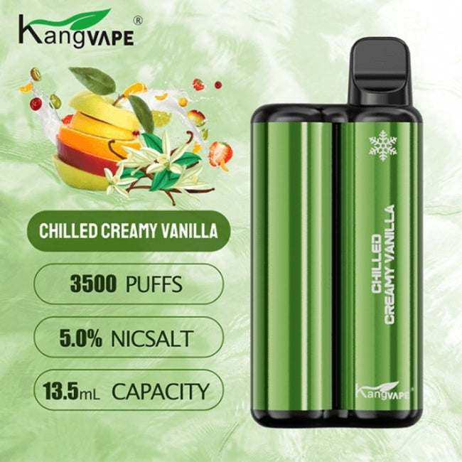 KangVape Onee Max Disposable Kit 3500 Puffs 13.5ml Chilled Creamy Vanilla Best Sales Price - Disposables