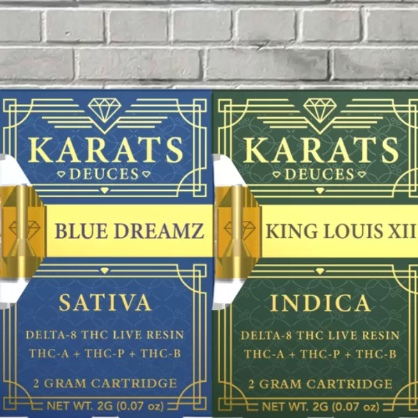 Karats Deuces Blend Vape Cartridge 2g Best Sales Price - Vape Cartridges