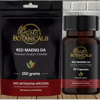 Kats Botanicals Red Maeng Da Kratom Best Sales Price - Kratom