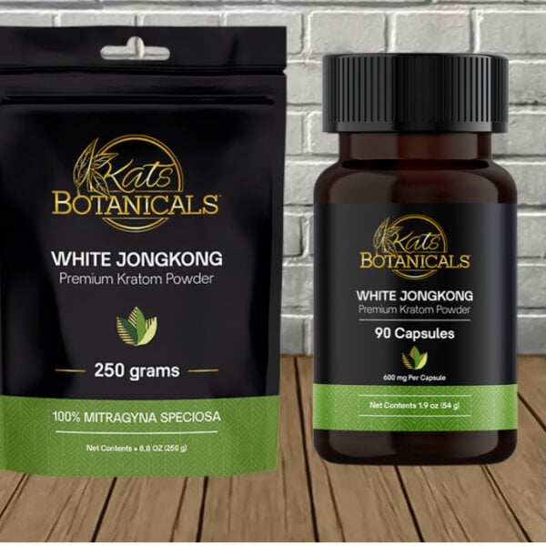 Kats Botanicals White Jongkong Kratom Best Sales Price - Kratom