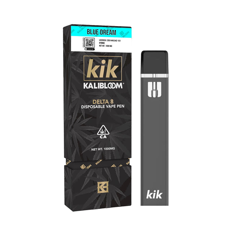 Kalibloom Kik Blue Dream Delta 8 Disposable (1g) Best Sales Price - Vape Pens