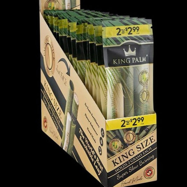 King Palm Kingsize Pre-Roll Wraps - 40 Total Rolls Bulk Best Sales Price - Pre-Rolls
