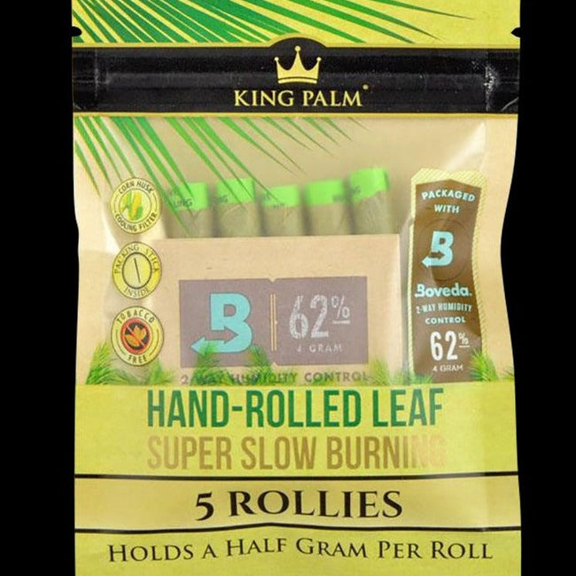 King Palm Wrap Pouches -15 Pack Best Sales Price - Rolling Papers & Supplies