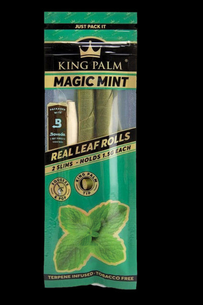 King Palm Slim Pre-Roll Wraps - 20 Pack Best Sales Price - Pre-Rolls