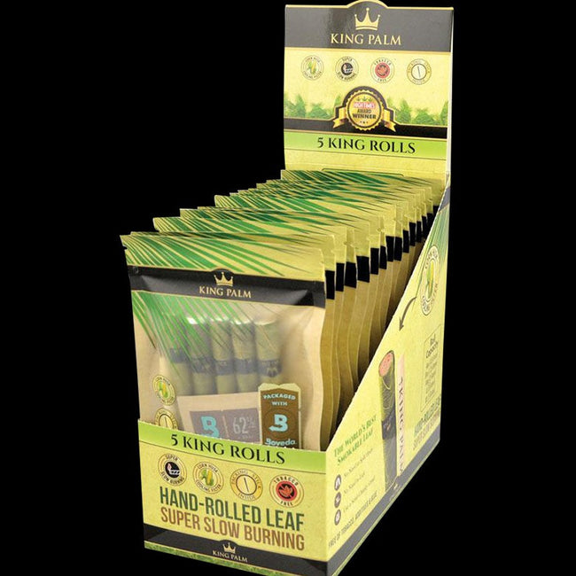 King Palm King Size Pre-Roll Wraps - 15 Pack Best Sales Price - Pre-Rolls
